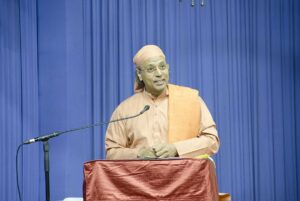 Swami Omkarananda talks on Perseverance is the Whole Magic...
