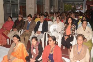Section of the audience at Dehradun.