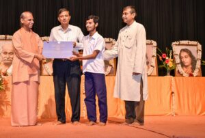 YSS school student gets awarded for academic excellence.