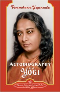 Photo of Yogananda on Autobiography of a Yogi. 